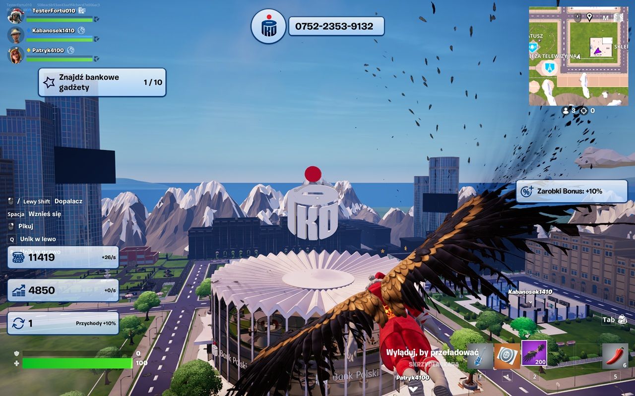 PKO Bank Polski w Fortnite